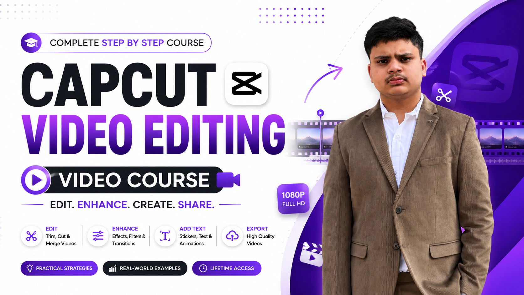 CapCut Video Editing course cover